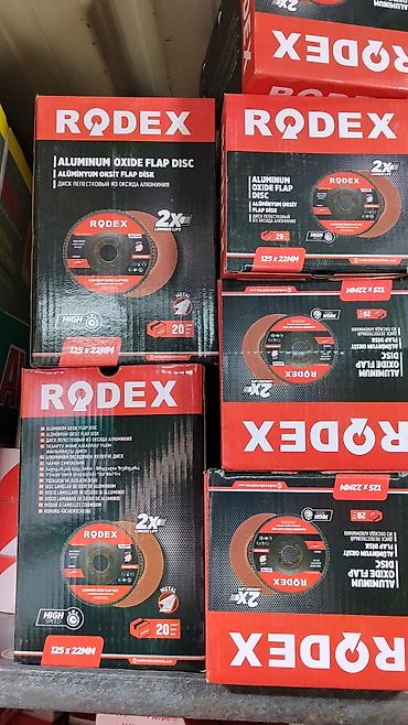 RODEX Aluminum Oxide Flap Disc — лепестковые диски из оксида алюминия at lalafo.kg RODEX Aluminum Oxide Flap Disc — лепестковые диски из оксида алюминия