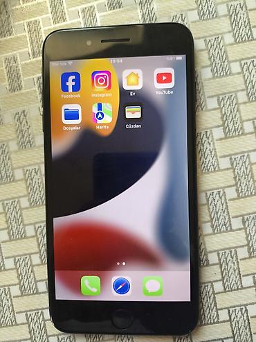 ayfon 7 plas: IPhone 7 Plus, 32 GB, Qara, Barmaq izi — 2