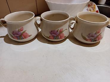 Ostalo posuđe: Vaza iz 1950tih.Luksuzna.Unikat 2400din veliki tanjir — 25