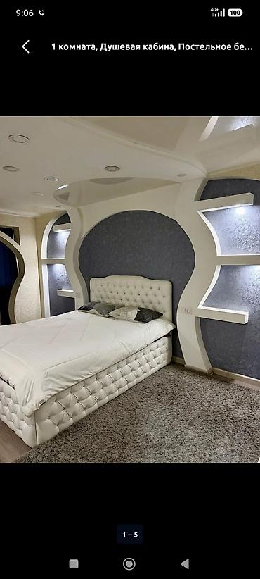 Посуточная аренда квартир: 1 комната, Душевая кабина, Постельное белье, Кондиционер — 4