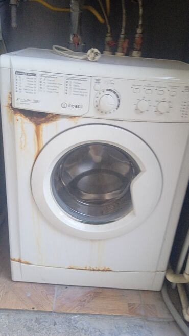 paltaryuyan mini: Paltaryuyan maşın Indesit, 5 kq, Avtomat, Qurutmasız, Kredit yoxdur