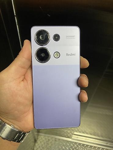 Уюлдук телефондор жана аксессуарлар: Redmi, Redmi 13, Колдонулган, 256 ГБ, түсү - Кызгылт көк, 2 SIM — 2