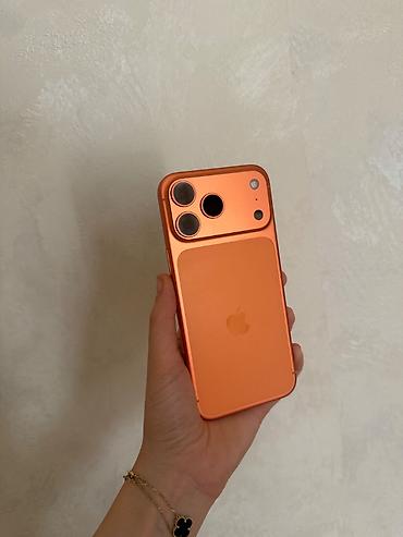 usb iphone: IPhone 17 Pro Max, 256 GB, Narıncı, Face ID, Sənədlərlə — 1