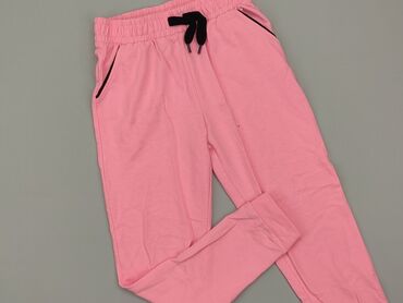 skórzane spodnie reserved: Sweatpants, Tu, 9 years, 128/134, condition - Fair