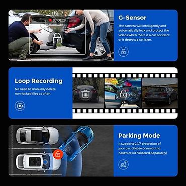 azdome m330: Videoqeydiyyatçı Azdome GS63H Sensor 170° Wide -Angle FOV, Built-in — 6