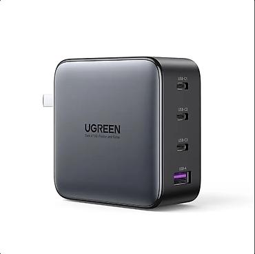power case: UGREEN X564 100W GaN 4-Port Зарядное Устройство — Мощная Зарядная — 2