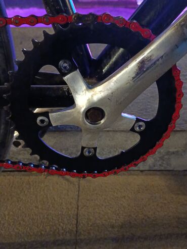 городской велосипед бу: Фикс-байк fixed gear рама foxon(сталь), руль прямой, вынос нн, система