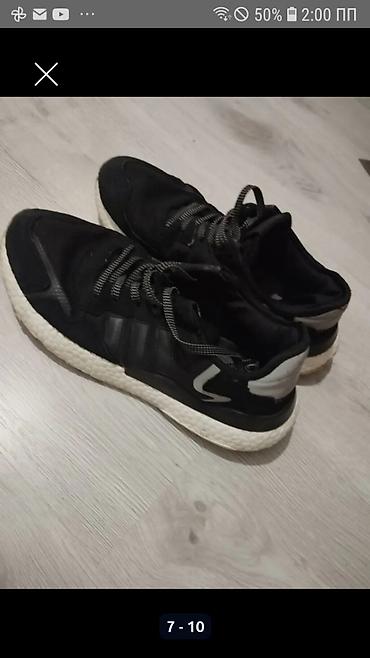 аир форсы бишкек: Мужские кроссовки, 45, Nike, Б/у, цвет - Синий, Самовывоз — 1