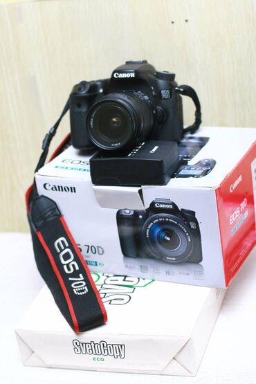 canon eos 700d цена: Продам Canon EOS 70D 18-55 IS II в идеальном состоянии 6 штук разных
