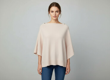 kombinezon zimowy f f: Пончо жіноче, розмір One size