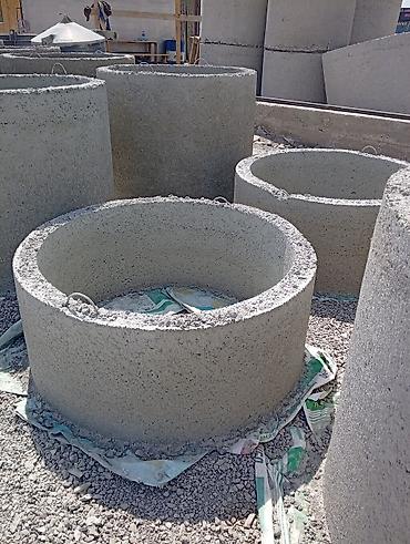туалетные: Железобетонное (ЖБИ) кольцо для септика Размер: 110 x 90 x 8 см, Бесплатная установка, В розницу — 3