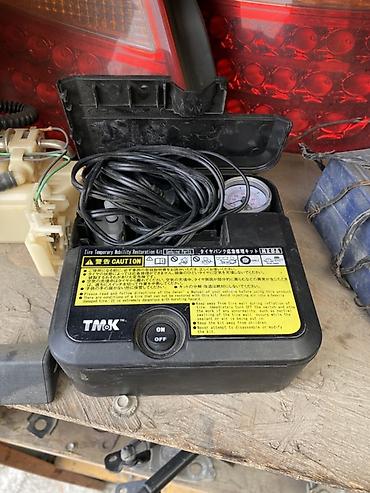 Компрессоры для авто: Автомобильный компрессор TMK (Tire Mobility Kit) - Портативный — 1
