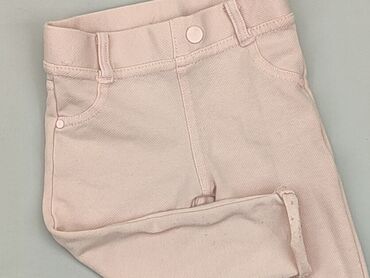 legginsy kryjące czarne: Niemowlęce spodnie materiałowe, 3-6 m, 62-68 cm, Primark, stan - Bardzo dobry