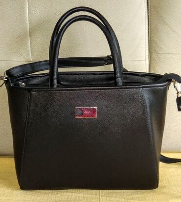 Torbe: Moderna crna torba NOVO Prelepa i moderna crna torba, potpuno nova i — 5