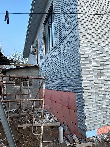 Фиброцементные фасадные панели: Двухэтажный дом с комбинированной отделкой фасада: одна часть — 31