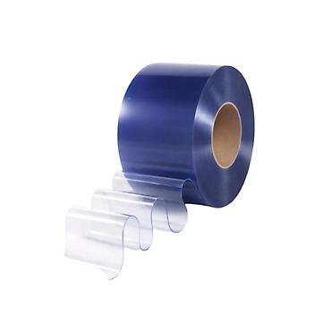 sadnice jagode: PVC trakasta zavesa plavo providna 200 mm x 2 mm Cena: 262 RSD/m — 1