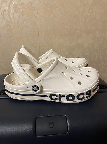 crocs kg: Сабо, 38, Crocs, Б/у, цвет - Белый — 1