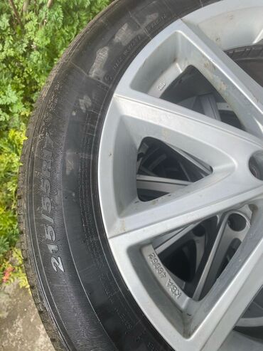 Колеса в сборе: Колеса в сборе 215 / 55 / R 17, Лето, Б/у, Комплект, Легковые, Литые, отверстий - 5 — 5
