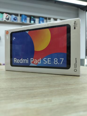 redmi tab: Планшет, Xiaomi, память 128 ГБ, 8" - 9", Wi-Fi, Новый, Классический цвет - Серый