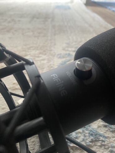 студийные микрофоны: 🎤 Микрофон FIFINE K669B — Отличное состояние! Продаю USB-микрофон