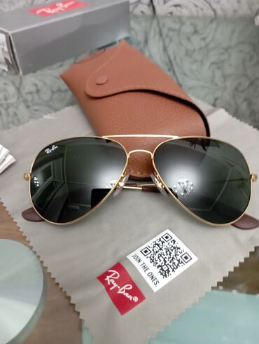 очки для бега: Солнцезащитные очки очки, Ray-Ban, Унисекс, Авиатор, Оригинал