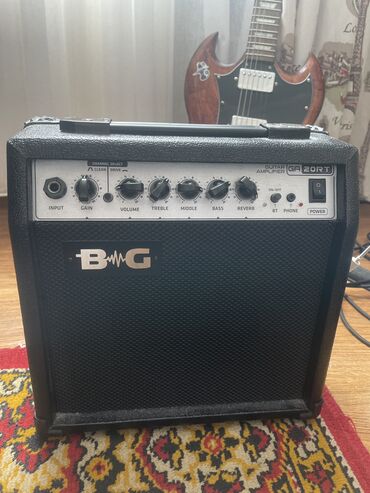 Другие музыкальные инструменты: BG-20 GA-20Rt. Комбоусилитель с встроеным блютузом на 20 ватт at lalafo.kg Другие музыкальные инструменты: BG-20 GA-20Rt. Комбоусилитель с встроеным блютузом на 20 ватт