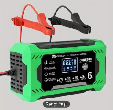 Avtomobil akkumulator zaryadkalari: Corebox 12V intellektual impuls təmiri cihazı. Avtomobil, akkumulyator — 4