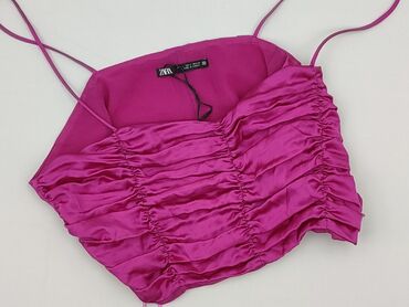 bluzki na jedno ramię zara: Zara, Top damski, rozmiar L