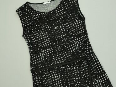 Sukienki letnie: Sarafan Promod, M (EU 38), stan - Idealny, wzór - Print, kolor - Czarny