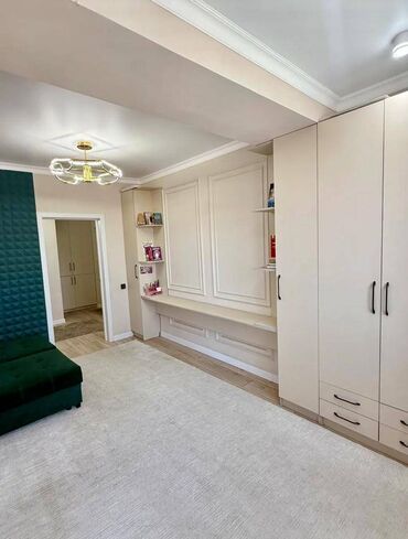 продается 1 комнатная кара балта квартира: 1 комната, 46 м², Элитка, 8 этаж, Дизайнерский ремонт