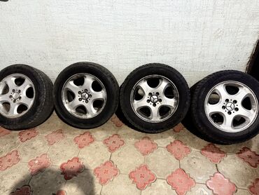 Диски: Литые Диски R 16 Mercedes-Benz, Комплект, отверстий - 5, Б/у