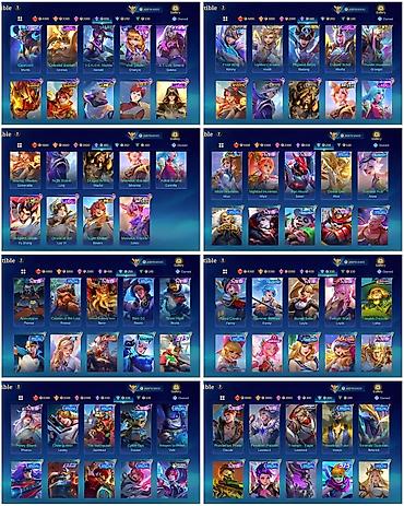 array informatika pdf 2025: Mobile Legends hesabı təqdim olunur. Şəkillərdə görünən məlumata — 4