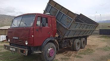 Аренда самосвала: КАМАЗ самосвал 6x4 - Полная масса: тяжелый класс, трехосная схема — 6