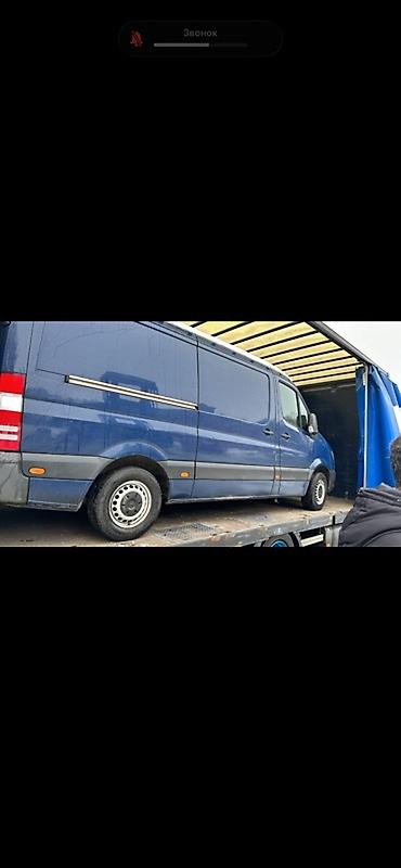продаю рога: Mercedes-Benz Sprinter, синий фургон/грузовой микроавтобус. Кузов: - — 7
