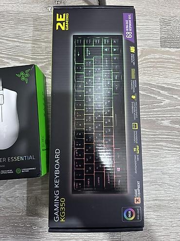 razer viper ultimate: Oyun aksesuarları dəsti 1) Razer DeathAdder Essential – White Edition — 3