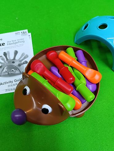 ёж: Еж с иголками игрушка развивающая🦔 Комплектация товара: еж, 12 — 3