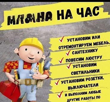 Демонтажные работы: Мелкосрочные работы, Муж на час — 1