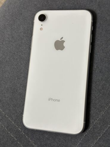 iphone xr 64: IPhone Xr, Б/у, 128 ГБ, Белый, Коробка, 78 %