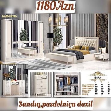Yataq otağı dəstləri: İkinəfərlik çarpayı, Dolab, Termo, Tumba, Yeni -da lalafo.az — 28 Yataq otağı dəstləri: İkinəfərlik çarpayı, Dolab, Termo, Tumba, Yeni — 28