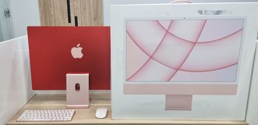 Masaüstü kompüterlər və iş stansiyaları: Ili Ve modeli :2021İMac M1 Prosessor: Apple M1 Ram:8 GB Yaddaş:250