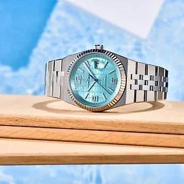 Ručni satovi: PAGANI DESIGN PD-YS027 - 40.5mm -Plava- Rolex Land-Dweller Potpuno — 14