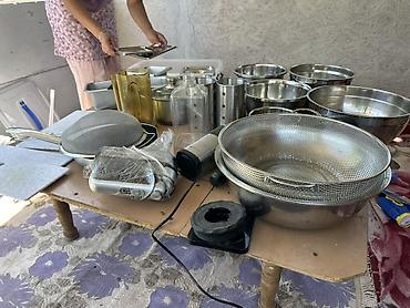 кухонный цех: Набор профессиональной кухонной утвари и барного инвентарябабл ти — 3
