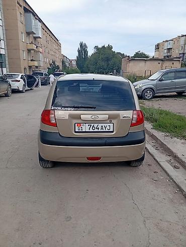 Унаа: Hyundai Getz: 2007 г., 1.4 л, Кол менен иштөөчү, Хетчбек — 5