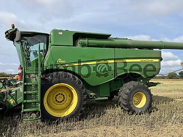измельчители: John Deere S680 — Комбайн, 2012 г. Б/У Двигатель и ходовая — 2