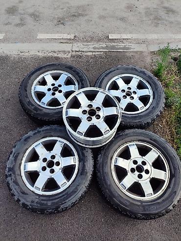winter: Колеса в сборе 245 / 65 / R 17, Зимняя шипованная, Б/у, Комплект, Внедорожные (АТ/МТ), Литые, отверстий - 5 — 1