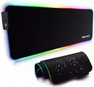 Druga oprema za računare i laptopove: RGB gejming podloga za miš i tastaturu (XL) - Veliki format – — 14
