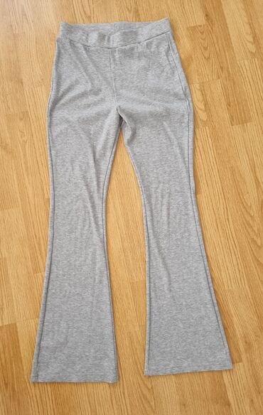 Pantalone: M (EU 38), Visok struk, Zvoncare
