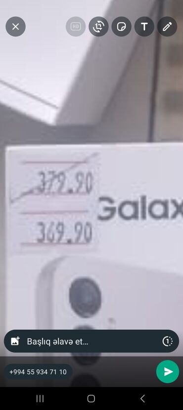 samsung teze: Samsung Galaxy A14, 128 GB, rəng - Bej, İki sim kartlı