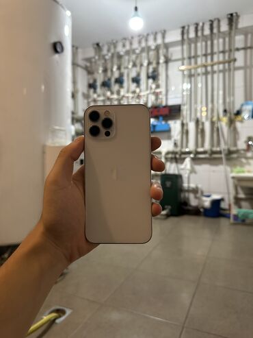 купить айфон 13 про мах ош: IPhone 12 Pro, Колдонулган, 128 ГБ, Ак, Заряддоочу түзүлүш, Каптама, 83 %