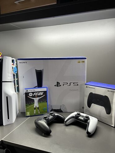 сони плейстейшен 4 бишкек: Продаю PlayStation 5 (1 ТБ, с дисководом) + 2 джойстика + FIFA 25